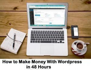 Read more about the article How to Make Money With WordPress in 48 Hours