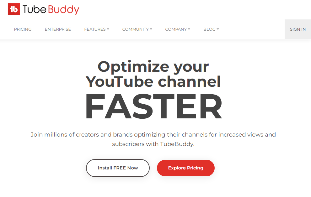 TubeBuddy for youtube