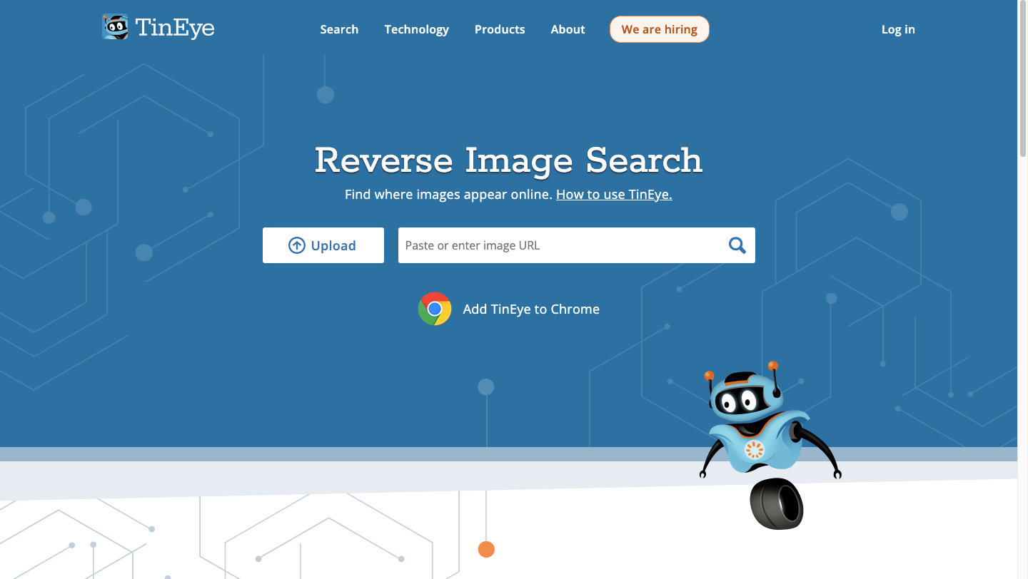 TinEye Reverse Image Search Engine best image search engine