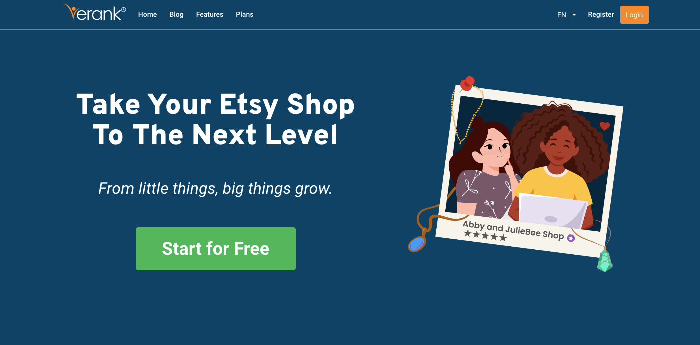 eRank Etsy Analytics Tools to Boost Rankings and Revenue